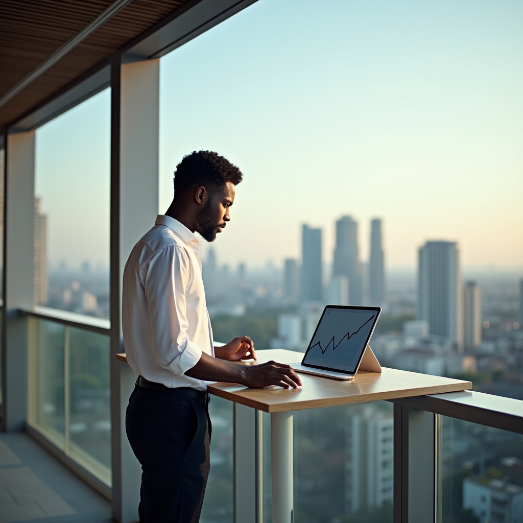 Savings growth concept illustration